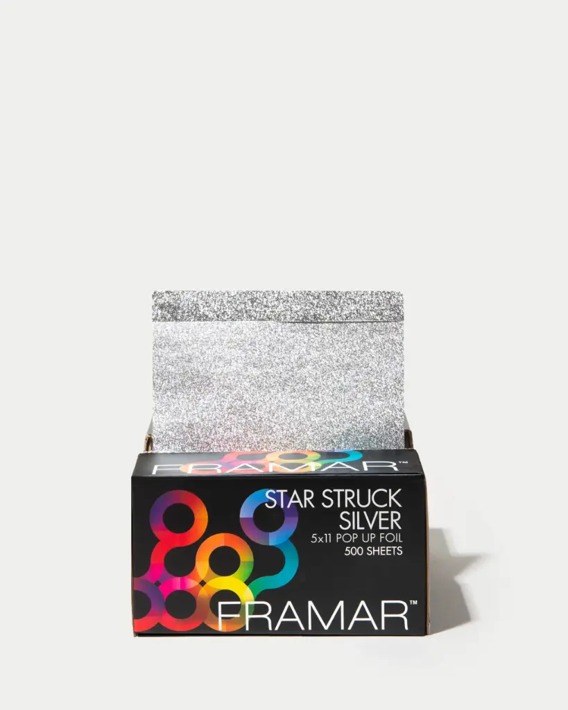 FRAMAR 5x11 Pop Ups Star Struck Silver melírfólia lap 500 db
