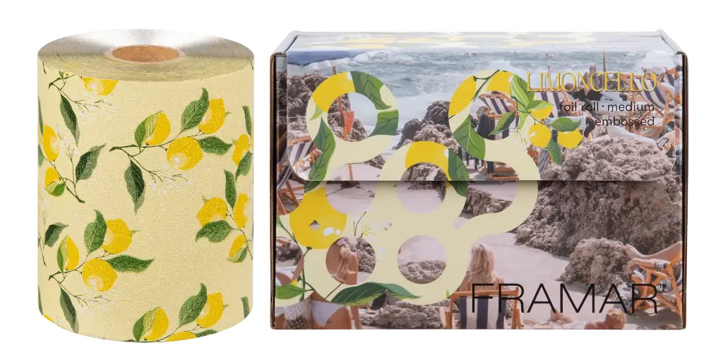 FRAMAR Embossed Roll Medium Limoncello 100m
