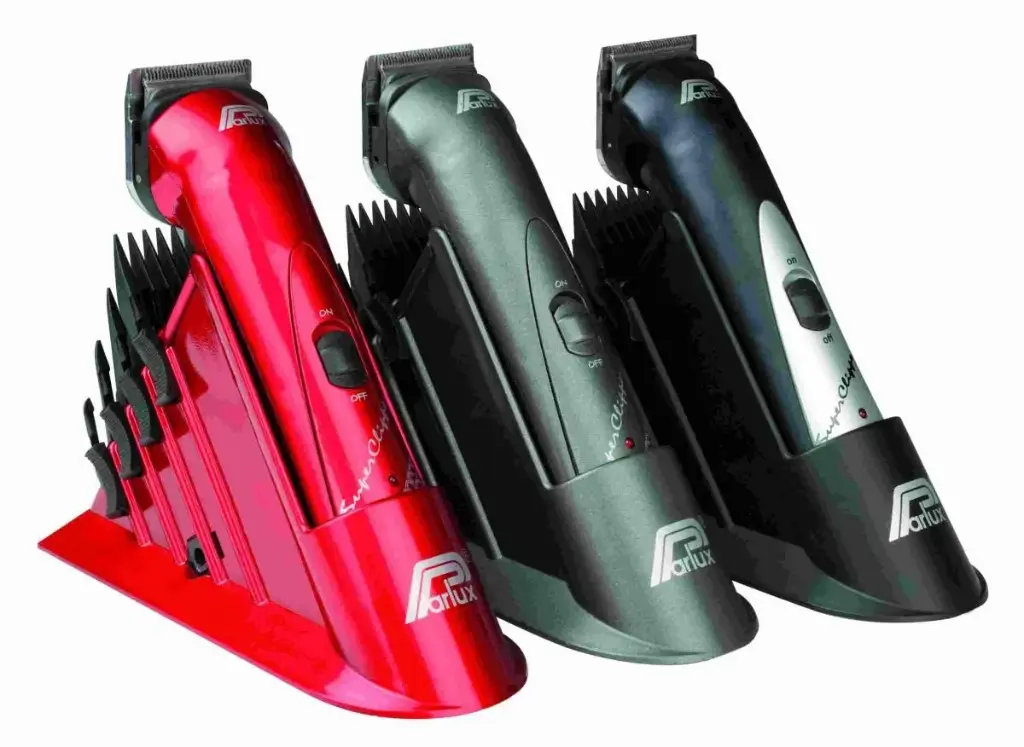 Parlux Superclipper akkumulátoros hajvágógép Piros