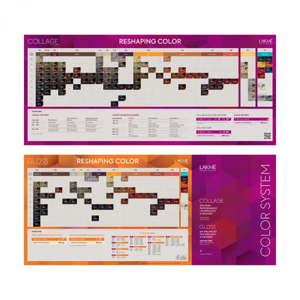 Lakmé Collage&Gloss Fotó Színskála