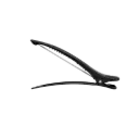 FRAMAR Super Sectioner Clips hajcsipesz gumiszalaggal - Fekete 4 db