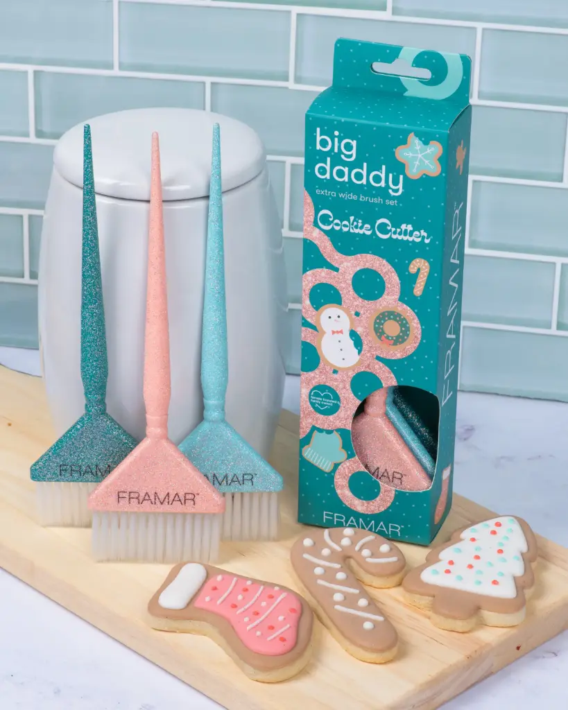 Framar Glitter Big Daddy Brush ecset szett