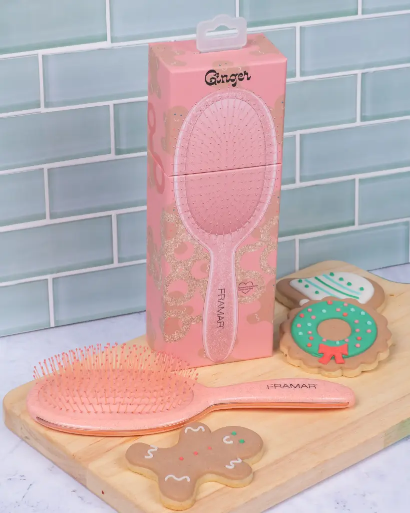 Framar Detangle Brush Ginger bontókefe