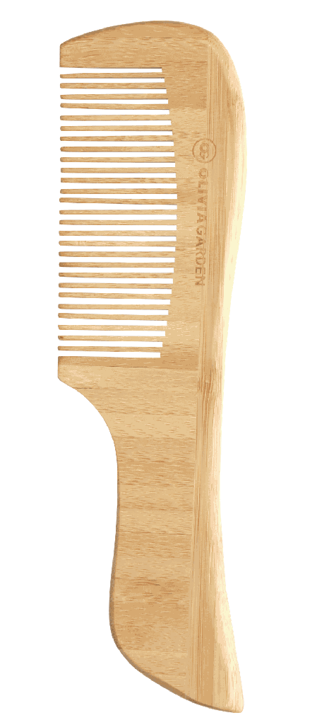 Olivia Garden Bamboo Touch Comb With Handle For Thin Hair