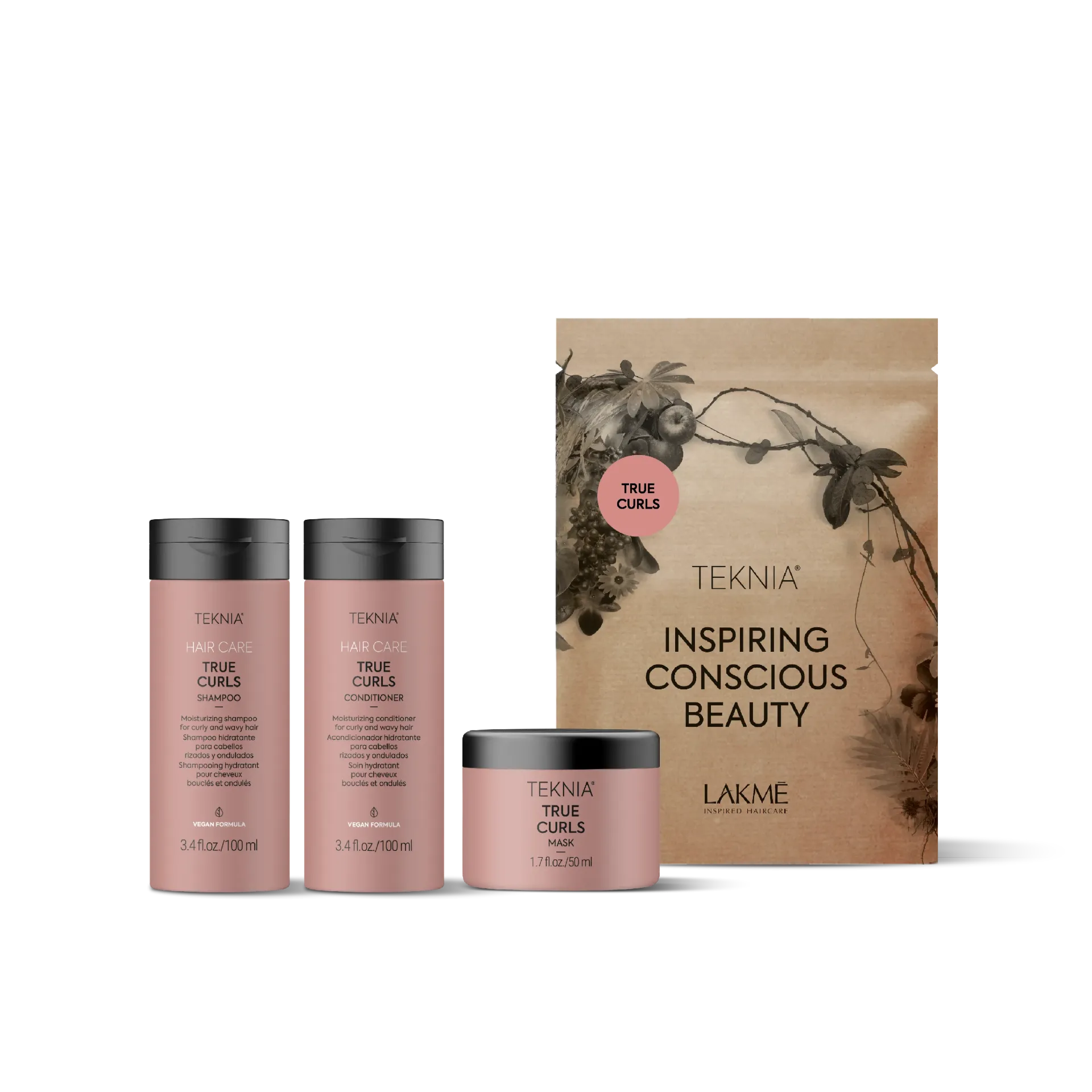 [45117] Lakmé Teknia True Curls Travel Pack