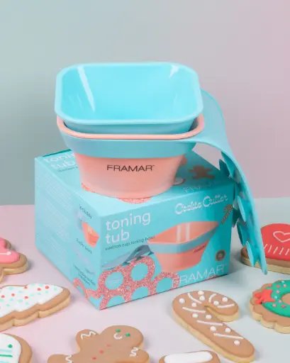 Framar Toning Tub Cookie Cutter festőtál szett